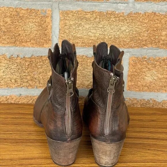 Felmini leather ankle boots 41/9.5 - Picture 4 of 16